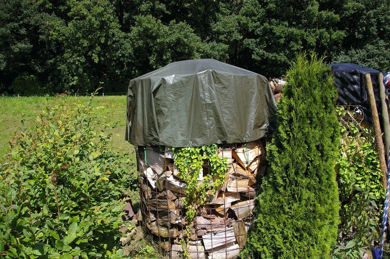 Nordforest Rund Presenning Til Afdækning Af Brænde 6 Nordforest Rund Presenning Til Afdækning Af Brænde - Billede 4